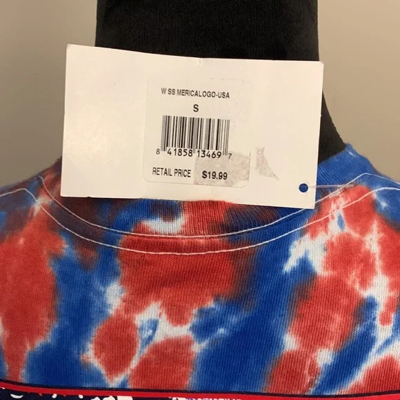 NWT Simply Southern Tide Dye T-Shirt Small - Picture 3 of 5